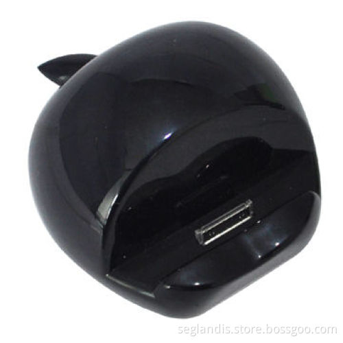 Apple-shaped Charging Station for iPad 2, Portable and Removeable